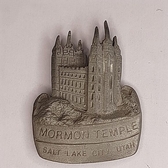1996 Josef Refrigerator Magnet MORMON TEMPLE Salt Lake City Utah VTG USA - Picture 2 of 9